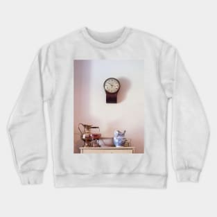 Still Life at Sixteen Minutes Past Ten Crewneck Sweatshirt